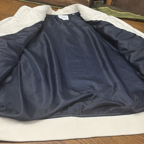 Men’s FIVE FOUR Los Angeles Lined Stone Colour Coat - Picture 5 of 10